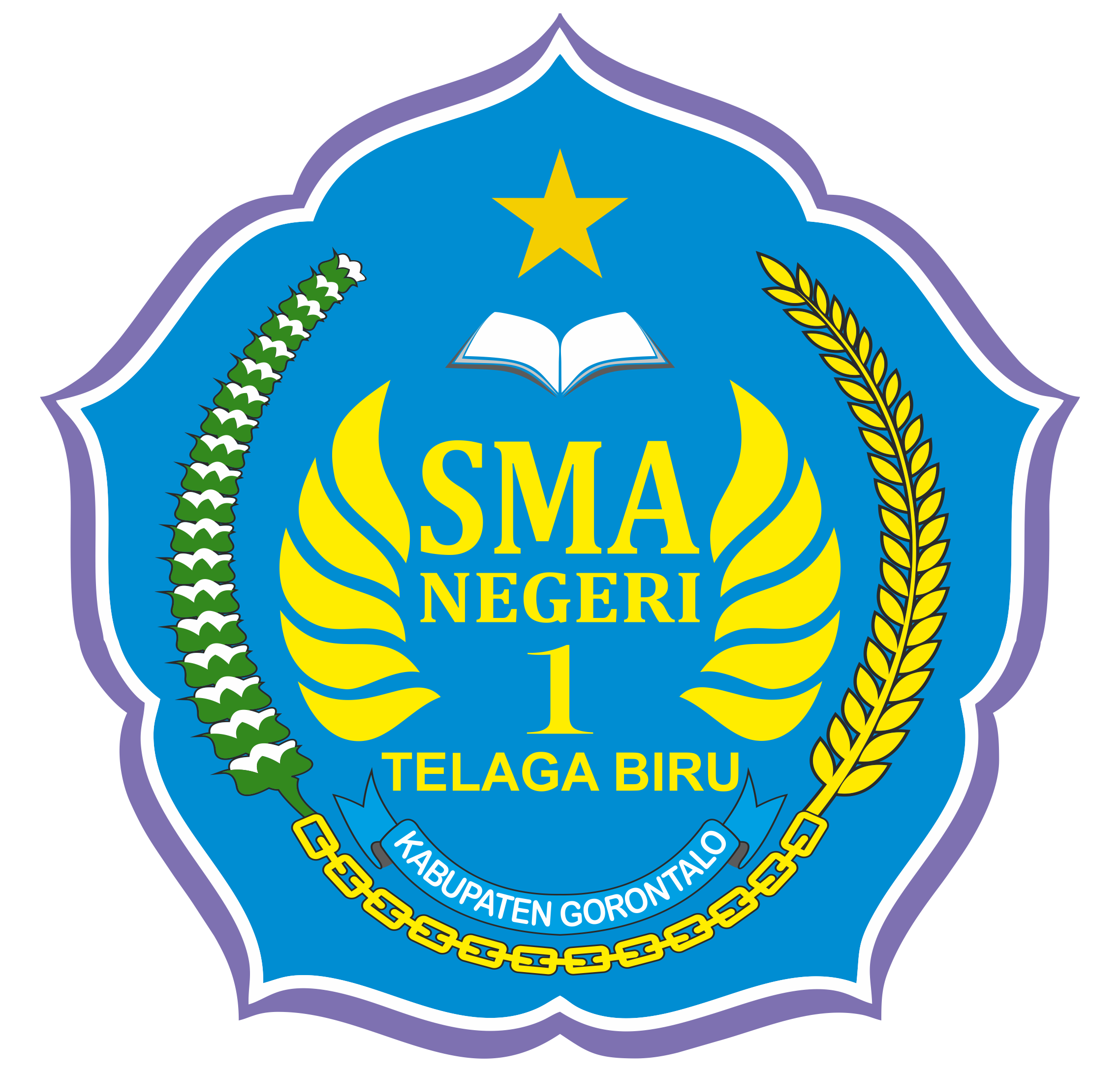Logo SMA Negeri 1 Telaga Biru